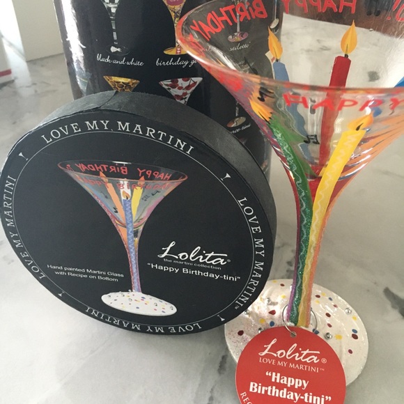 Lolita Other - 🆕Lolita Happy Birthday-Tini🍸 Hand painted